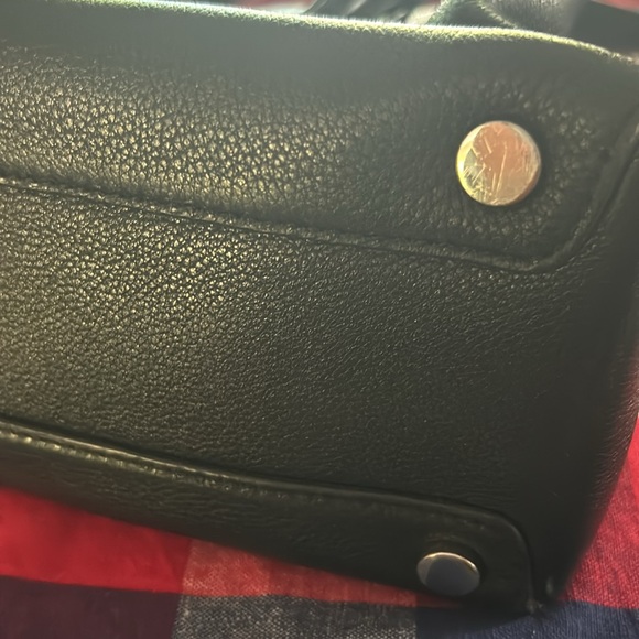 Michael Kors Camille Large Leather Black Satchel- Michael Kors NWt - Picture 3 of 13